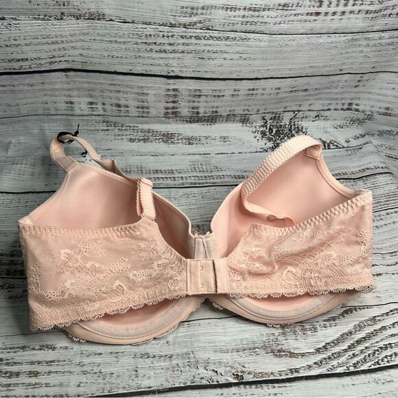 Sculptresse by Panache 38FF Sasha Molded Plunge T-Shirt Bra Soft Pink NEW - Picture 6 of 12
